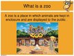 Prezentācija 'Keeping Wild Animals in Zoos', 2.