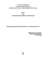 Referāts 'Starptautiskā standartizācija bibliotēku un informācijas jomā', 1.