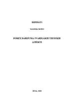 Referāts 'Forex darījuma svarīgākie tiesiskie aspekti', 1.