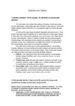 Konspekts 'Latviešu valodas 12.klases eksāmena biļetes', 1.