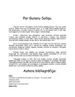 Referāts 'Gunars Saliņš', 2.
