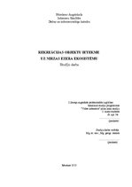 Referāts 'Rekreācijas objektu ietekme uz Nirzas ezera ekosistēmu', 1.