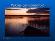 Referāts 'Rekreācijas objektu ietekme uz Nirzas ezera ekosistēmu', 49.