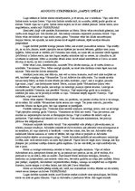 Eseja 'Augusts Strindbergs "Sapņu spēle"', 1.