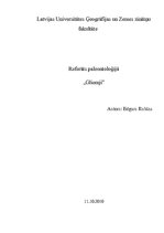 Konspekts 'Gliemji', 1.