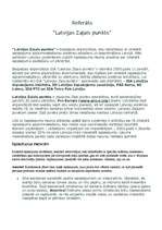 Konspekts 'Latvijas Zaļais punkts', 1.