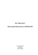 Biznesa plāns 'SIA "Puķu stūris" biznesa plāns', 1.