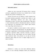 Referāts 'Alkohola ietekme uz psihi un personību', 1.