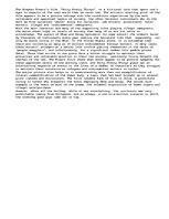 Eseja '"Dirty Pretty Things"', 1.