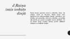 Prezentācija 'Raiņa dzejas krājums "Gals un sākums"', 2.