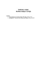 Konspekts 'Politiskie režīmi. Režīmu maiņas Latvijā', 1.