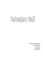 Konspekts 'Par Salvadoru Dalī', 7.