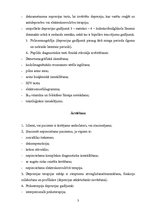 Konspekts 'Depresija un tās ietekmē uz cilvēka organismu', 3.