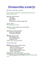 Konspekts 'Ziemassvētku scenārijs', 1.