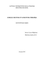 Referāts 'Lokālā siltuma un aukstuma terapija', 1.