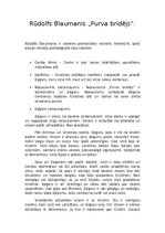 Konspekts 'Rūdolfa Blaumaņa noveles "Purva bridējs" analīze', 1.