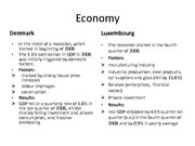 Prezentācija 'Economics of Denmark and Luxembourg', 3.