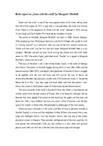 Eseja 'Book Report on "Gone with the wind" by Margaret Mitchell', 1.