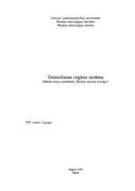 Referāts 'Gremošanas orgānu sistēma', 1.