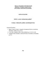 Konspekts 'Salīdzinošās politikas metodoloģiskā bāze', 1.