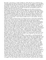 Eseja 'World War I', 1.