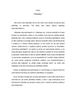 Eseja 'Patērētājs', 1.