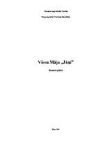 Biznesa plāns 'Viesu māja "Jāņi"', 1.