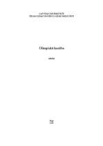 Eseja 'Olimpiskā kustība', 1.