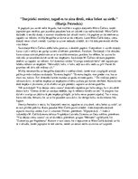 Eseja '"Dzejnieki nemirst, tagad es to zinu droši, roku liekot uz sirds." Harijs Petroc', 1.