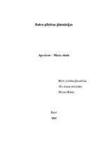 Referāts 'Mana skola - Balvu pilsētas ģimnāzija', 1.
