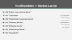 Prezentācija 'Kredīti. Banku politika kredītu izsniegšanā', 14.