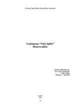 Biznesa plāns 'Biznesa plāns uzņēmumam "Vēža Spīlēs"', 2.