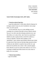 Referāts 'Gunāra Priedes dramaturģijas darba "Zilā" analīze', 1.