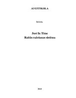 Referāts 'Raitās ražošanas sistēma', 1.