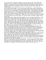 Eseja 'Nick Adams Tribulations by Hemingway', 1.