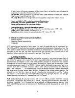 Konspekts 'International Criminal Law', 6.