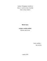Referāts 'Latvijas nodokļu politika', 1.