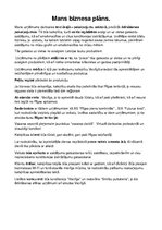 Biznesa plāns 'Biznesa plāns', 1.