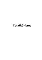 Referāts 'Totalitārisms', 1.