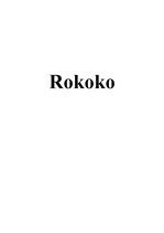 Referāts 'Rokoko', 1.