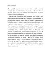 Eseja 'Crime Punishments', 1.