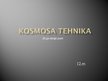Konspekts 'Kosmosa tehnika 20.gadsimta otrajā pusē', 3.