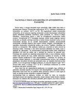 Eseja 'Nacionālo tirgu aizsardzība un antidempinga pasākumi', 1.