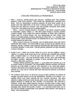 Paraugs 'Pirmsskolas pedagoģija. Atbildes uz jautājumiem', 1.