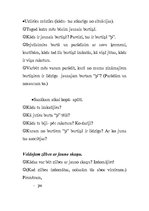 Konspekts 'Metodiskā apdare burtam ābeces posmā', 9.