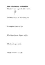 Konspekts 'Metodiskā apdare burtam ābeces posmā', 15.