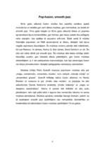 Referāts 'Jazz Rock Fusion', 8.