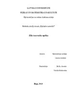 Referāts 'Zilā taurenīša optika', 1.