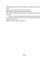 Referāts 'Indivīda un pasaules attiecību tēlojums Paulu Koelju daiļradē', 4.