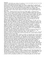 Eseja 'Donatello', 1.